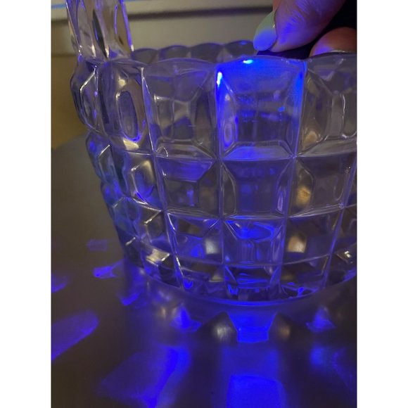 Vintage Fostoria American  Tab Handle Ice Tub - Picture 7 of 10